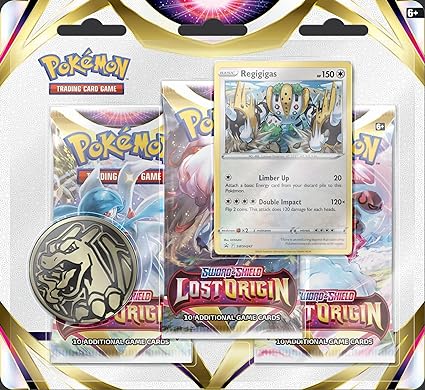 Pokemon TCG: Lost Origin Regigigas 3PK Blister