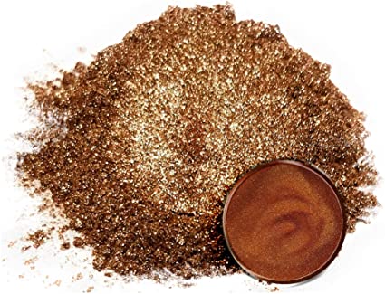 Eye Candy Mica Powder Pigment “Kaiya Bronze” (50g) Multipurpose DIY Arts and Crafts Additive | Woodworking, Epoxy, Resin, Natural Bath Bombs, Paint, Soap, Nail Polish, Lip Balm