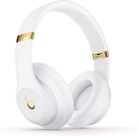 Beats Studio3 Wireless Over‑Ear Headphones - White (Latest Model)