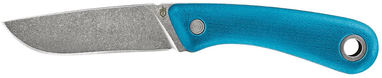 Gerber Spine Fixed Blade Camping Knife - Cyan [30-001498]