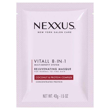 Nexxus New York Salon Care Vitall 8-In-1 Coconut & Protein Complex Rejuvenating Masque 1.5 oz