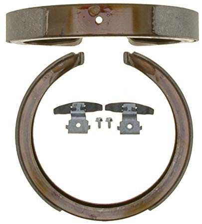 ACDelco 17781B Professional Bonded Rear Drum In-Hat Parking Brake Shoe Set