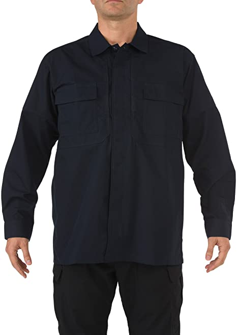 5.11 Tactical Men's Ripstop TDU Long Sleeve Shirt, Teflon Treated, Style 72002