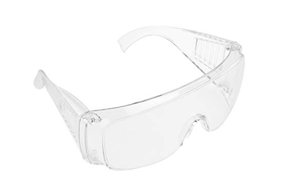 SE SG111 Safety Glasses with Anti-Scratch Coating and Temple Vents (ANSI-Approved)