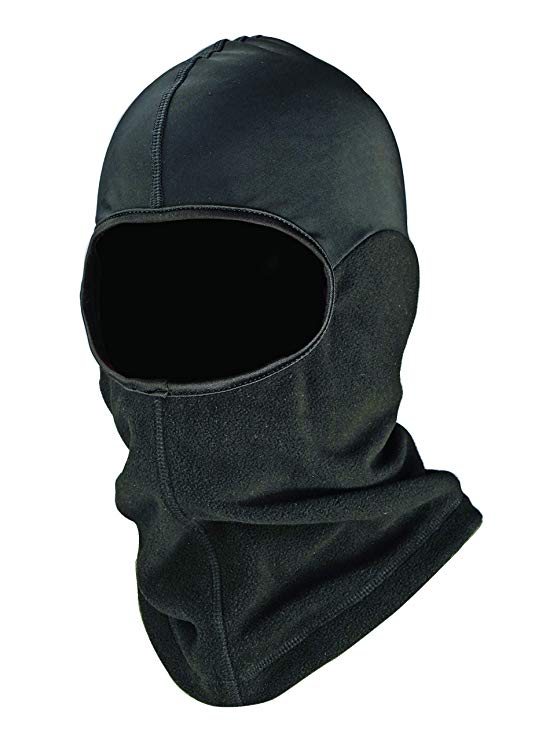 Ergodyne N-Ferno 6822 Winter Ski Mask Balaclava, Thermal Fleece, Spandex Top