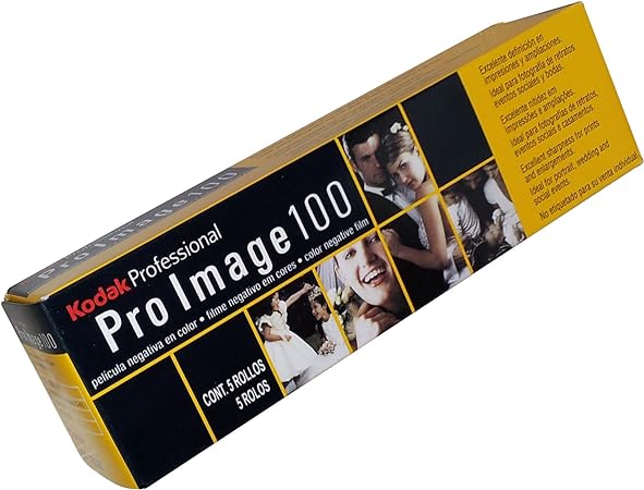 Kodak Pro Image 100 Professional ISO 160, 35mm, 36 Exposures, Color Negative Film (5 Roll perPack)