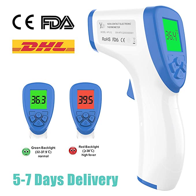 Baby Thermometer Forehead Digital Infrared Thermometer Body Temporal Basal Temperature Measurement Tool for Fever, for Kids, Children, Adults, Infants, Toddlers, New Version