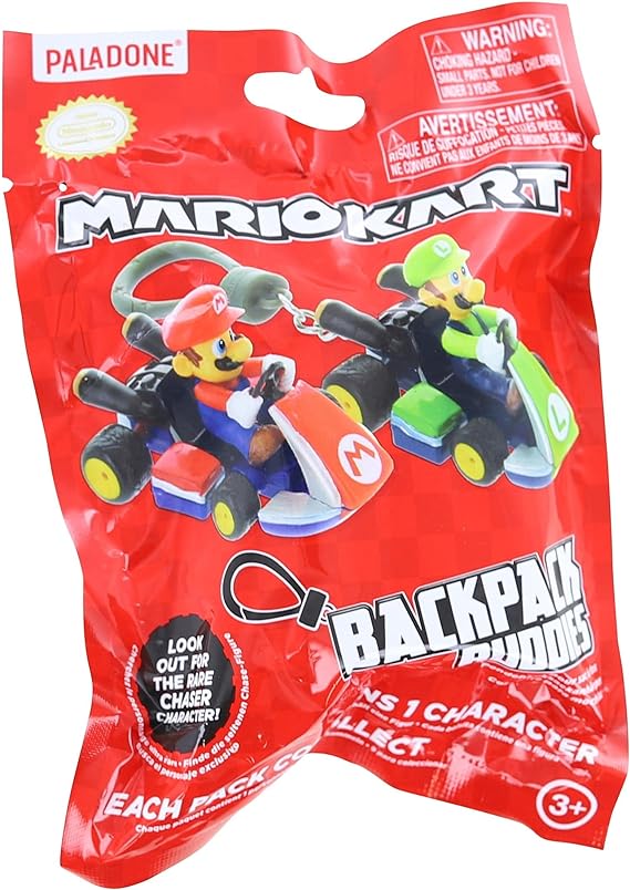 Nintendo Mario Kart Backpack Buddies Blind Bag | One Random