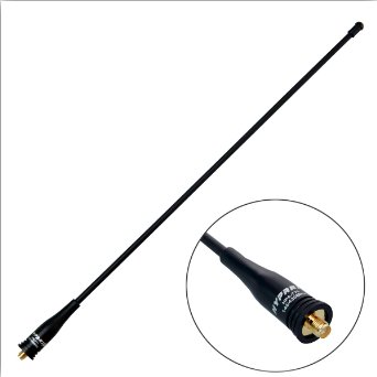 Genuine Hypario HPA-771 (Updated) sma Female 15.5" Dual Band Antenna (144/430Mhz) Pofung - BaoFeng, Kenwood, Wouxun Compatible (including UV-82, UV-5R, BF-F8HP, GT-3, BF-F8 , 888s Series)