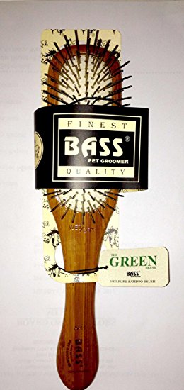 Bass Pet Groomer Oblong Pin Brush-8.5" in length-A11