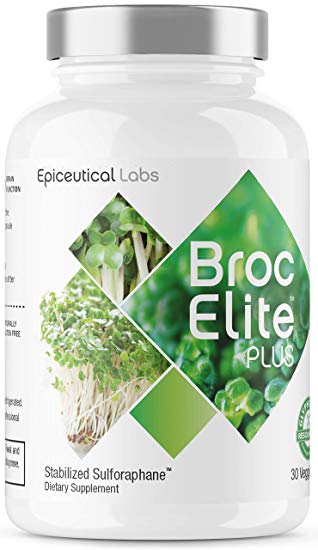 BrocElite - Vitamin and Mineral Supplement - Broccoli Sulforaphane Extract - Anti-Inflammatory Joint Support - Immune Support - Strengthen Existing Neurons, Promote Cognitive Health