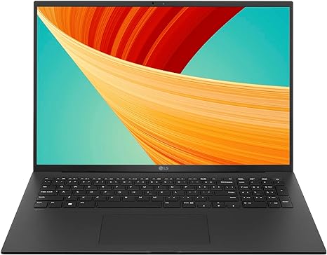 LG Gram 17ZB90R 17" Lightweight Laptop, Intel Core i7-1360P, 16GB RAM/512GB SSD with Windows 11 Home, Black