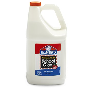 Elmer's School Glue, Washable, 1 Gallon