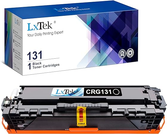 LxTek Compatible Toner Cartridge Replacement for Canon 131 131H to use with ImageClass MF624Cw MF8280Cw MF628Cw LBP7110Cw Laserjet CP1525nw CM1312nfi Printer (Black, 1 Pack-High Yield)