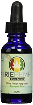 Irie Hemp Extract Blended Lovingly in Organic Hemp Oil (Natural Flavor) (250mg, Relax)