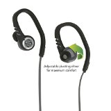 Scosche sportCLIPS 3 Sport Earbuds With Adjustable Pivoting Drivers tapIT Remote and Mic