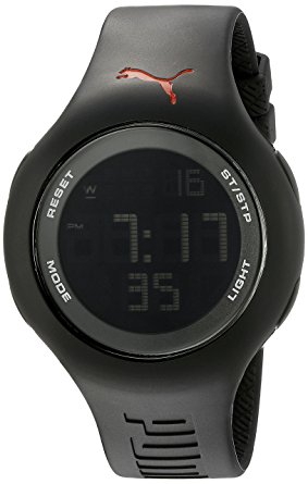 PUMA Unisex PU910801005 Drop Black Digital Watch