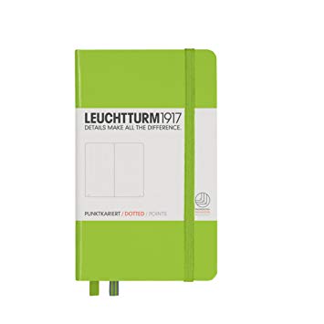 Leuchtturm Hardcover Pocket A6 Dotted Notebook [Lime]