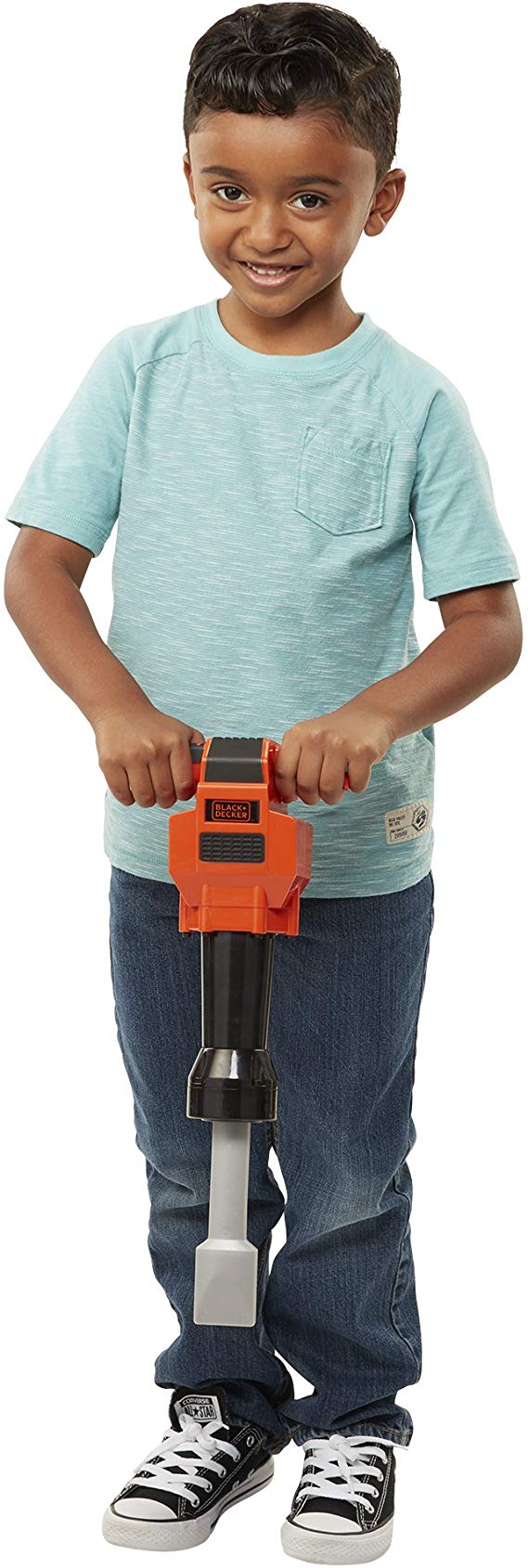 BLACK DECKER Junior Kids Power Tools - Jackhammer with Realistic Sound & Action! Role Play Tools for Toddlers Boys & Girls Ages 3 Years Old and Above, Get Building Today!