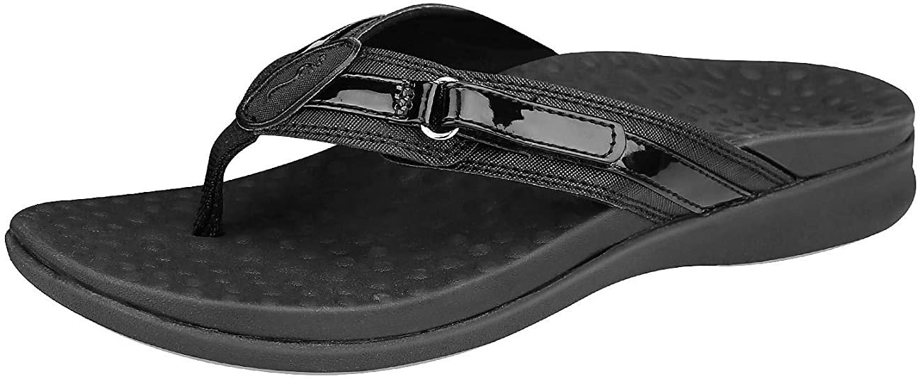 Footminders Seymour Women's Orthotic Sandals - Orthopedic Arch Support and Walking Comfort