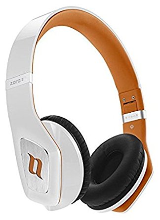 Noontec ZORO II On-ear Headphones Audiophile Approved Sounds Durable Quality Foldable and Comfortable Design (White)