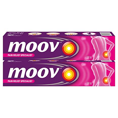 Moov Fast Pain Relief Cream – 50g (Pack of 2)