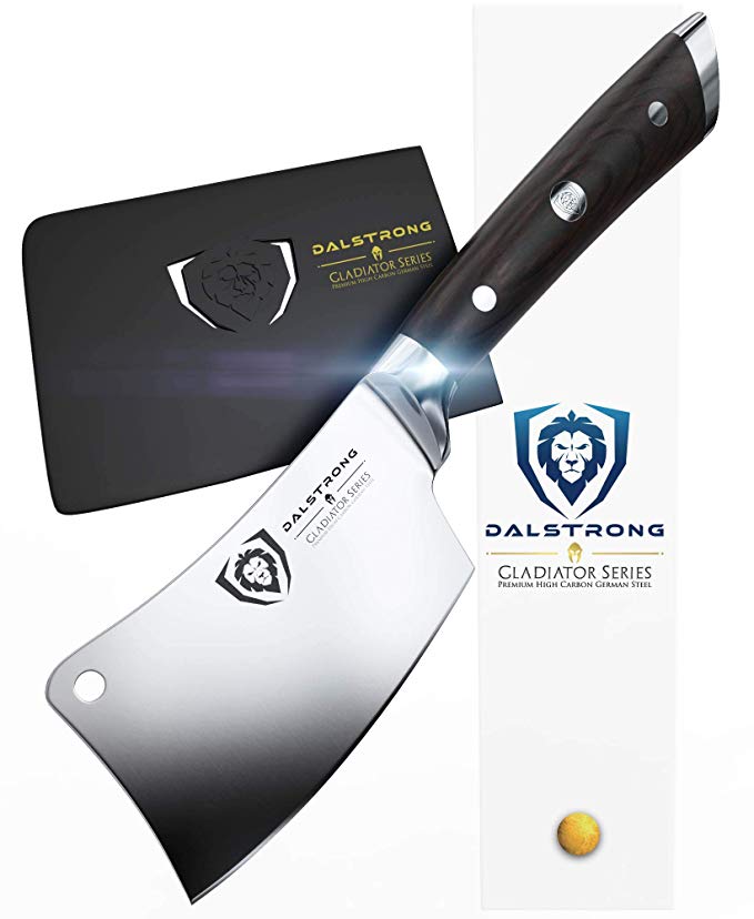 DALSTRONG Mini Cleaver - Gladiator Series - German HC Steel - 4.5" w/Sheath