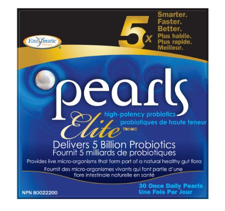 Enzymatic Therapy Pearls Elite Probiotic Caps, 30 ct