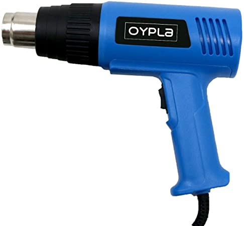 Oypla 2000W Hot Air Heat Gun Wallpaper Paint Stripper with 4 Nozzles