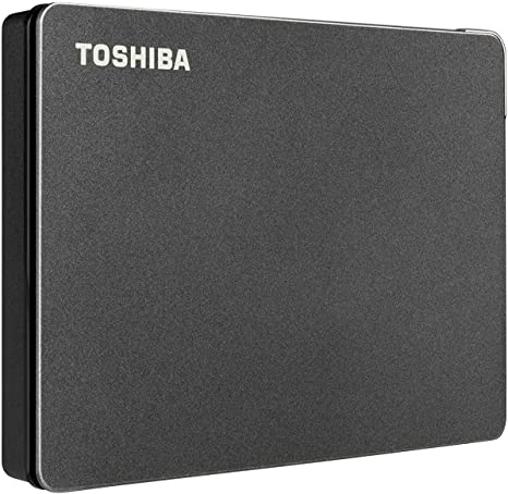 Toshiba Canvio Gaming 2TB Portable External Hard Drive USB 3.0, Black for Playstation, Xbox, PC, & Mac - HDTX120XK3AA