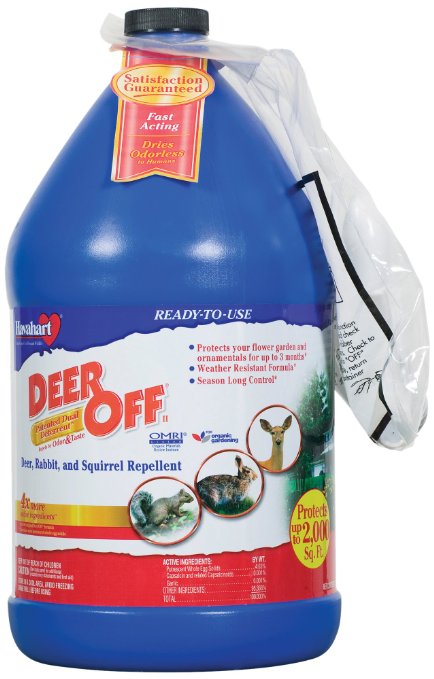 Deer Off 128 oz Ready To Use Deer Rabbit and Squirrel Repellent  DO128RTU