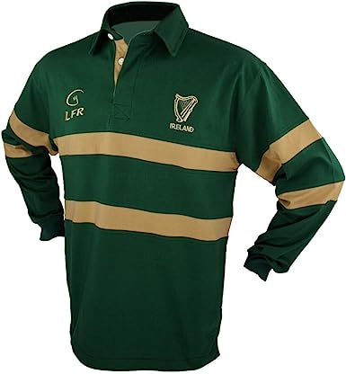 Men's Irish Harp Rugby Shirt
