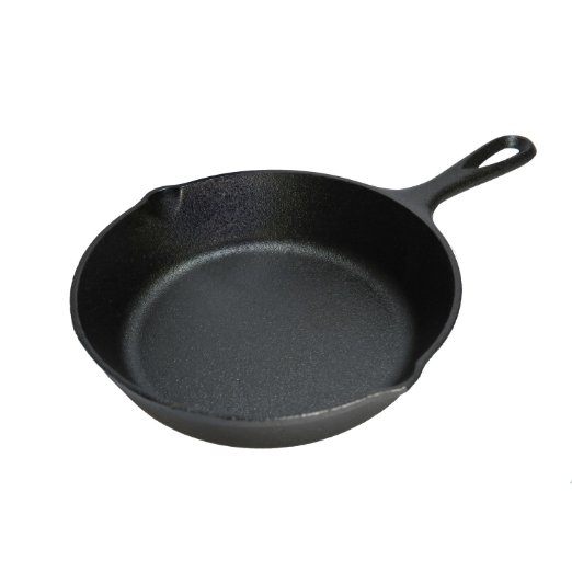 Lodge L5SK3 8-Inch Logic Pre-Seasoned Cast-Iron Skillet