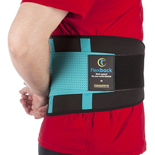 Premium Quality Lower Back Brace & Support Belt for Sciatica, Scoliosis or Herniated Disc