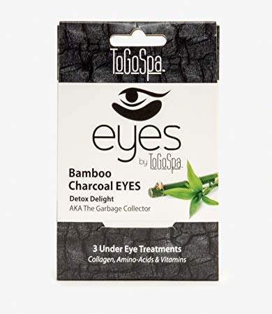 Bamboo Charcoal Premium Anti Aging Clean Collagen Gel Pads - Puffiness Dark Circles and Wrinkles Under Eye Rejuvenation