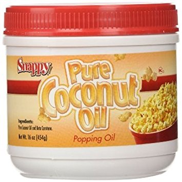 Snappy Popcorn Supplies, Colored Coconut Oil, 1 Pound