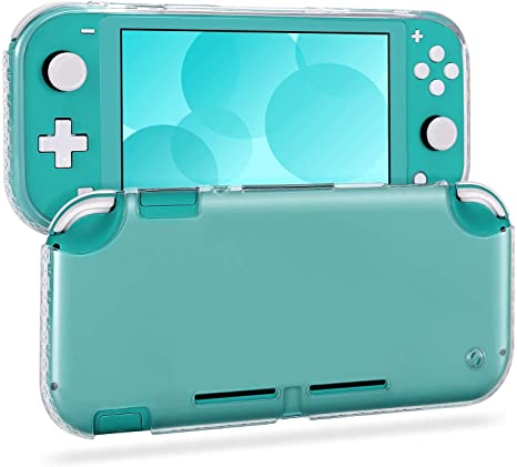 MOSISO Case Only Compatible with Nintendo Switch Lite (July 2019 Released 5.5 Inch), Ultra Slim Lightweight TPU Anti-Scratch Protective Console Accessory Carrying Cover, Crystal Clear