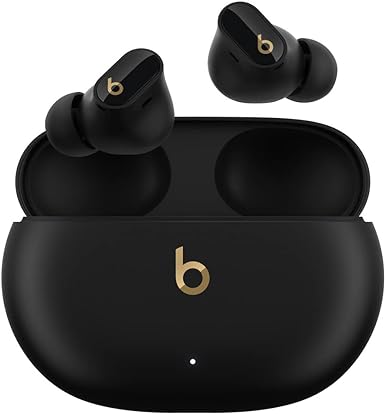 Beats Studio Buds   | True Wireless Noise Cancelling Earbuds, Enhanced Apple & Android Compatibility, Built-in Microphone, Sweat Resistant Bluetooth Headphones, Spatial Audio - Black