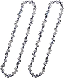 2 Pcs 8 Inch Chainsaw Chain Chainsaw Blade, 8" Pole Saw Chain Replacement - 3/8" .050" 33DL