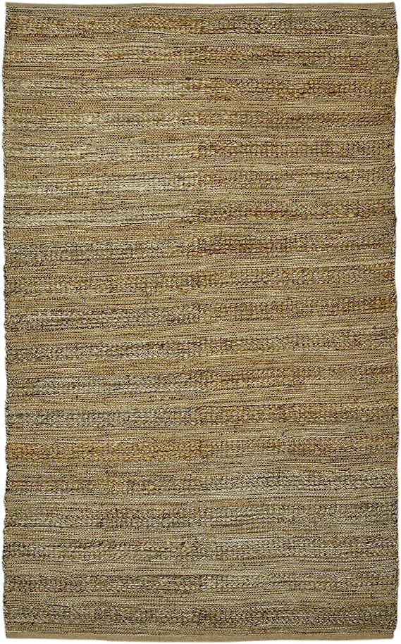 Amer Naturals 2 Flat-Weave Area Rug, 3x5, Brown