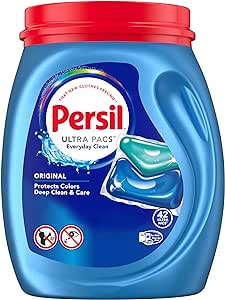 Persil Ultra Pacs Original Everyday Clean Laundry Detergent, 42 count