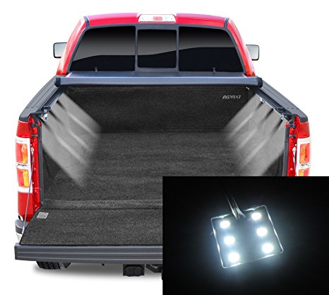 48 SMD 5730 8 Modules LED Kit Exterior Truck Bed lights (Cool White) Universal Fit 48-LED Waterproof Xenon Blue Truck Bed Cargo Area LED Lighting Kit (Cool White)
