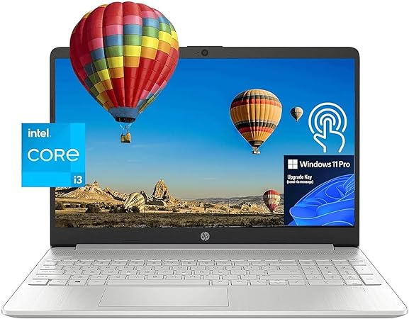 HP Touch-Screen Laptop for Business and Student - 15.6" HD Micro-Edge Display, Intel Core i3-1215U(Beats i5-1135G7), 16GB RAM, 1TB SSD, Numeric Keypad, Fast Charge, Windows 11 Pro