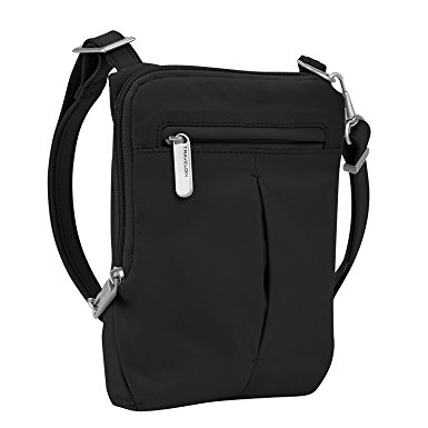 Travelon Anti-Theft Classic Light Mini Crossbody Messenger Bag