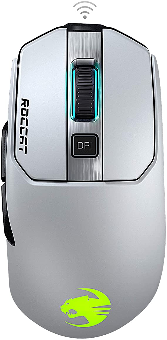 Roccat Kain 202 Aimo RGB Gaming Mouse - White