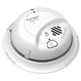 First Alert BRK SC9120B Hardwire Combination SmokeCarbon Monoxide Alarm with Battery Backup