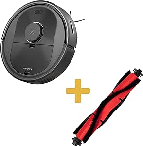 roborock Q5 Robot Vacuum Cleaner and Main Brushes