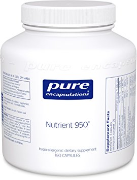 Pure Encapsulations - Nutrient 950 - Hypoallergenic Multi-vitamin/Mineral Formula for Optimal Health* - 180 Capsules