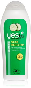 Yes To Cucumbers Color Protection Shampoo, 11.5 Fluid Ounce