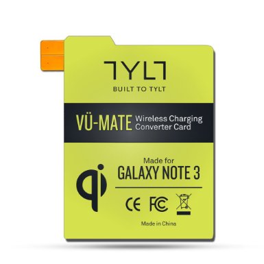 TYLT VU Mate Qi Wireless Charger Receiver for Samsung Galaxy Note 3